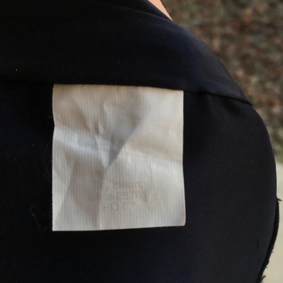 $10 OR🔥3/$25 [POSH TAKES $3]🔥 0 J CREW NAVY BLUE LINED WOOL 'CITY FIT' SHORTS - Picture 3 of 6